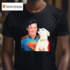 Superman Clark Kent And Krypto The Superdog T Shirt