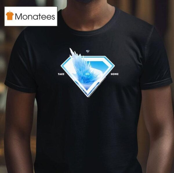 Superman Logo Svalbard Take Me Home T Shirt