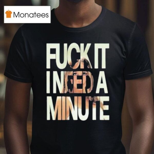 Tate Mcrae Fuck It I Need A Minute Concer T Shirt