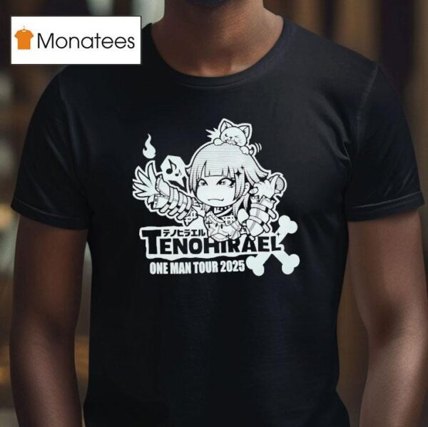 Tenohira One Man Tour Anime T Shirt