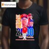 Terry Francona Tito K Th Manager In Mlb History To Achieve Wins T Shirt