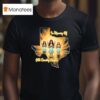 Texas Flooding Print Casual T Shirt