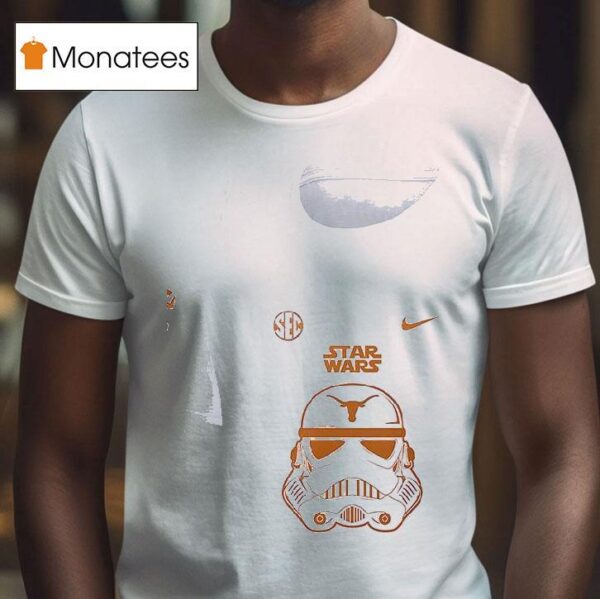 Texas Longhorns Football X Star Wars Stormtrooper T Shirt
