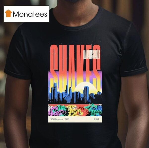 The Alabama Shakes Band Chicago Illinois T Shirt