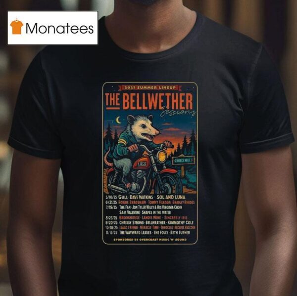 The Bellwether Sessions Summer Lineup Opossum Motor T Shirt