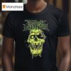 The Black Dahlia Murder Slime Skull Tour T Shirt
