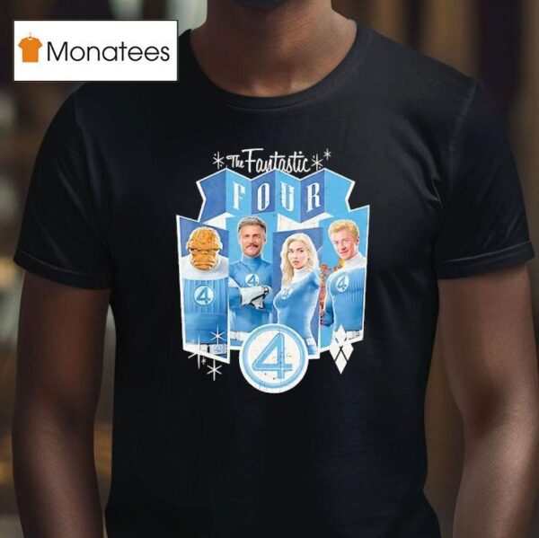 The Fantastic Four Characters Style Team Marvel T Shirt