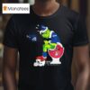 The Grinch Santa Toilet Seattle Seahawks Shit On Other Teams Los Angeles Rams Arizona Cardinals San Francisco Ers Christmas T Shirt