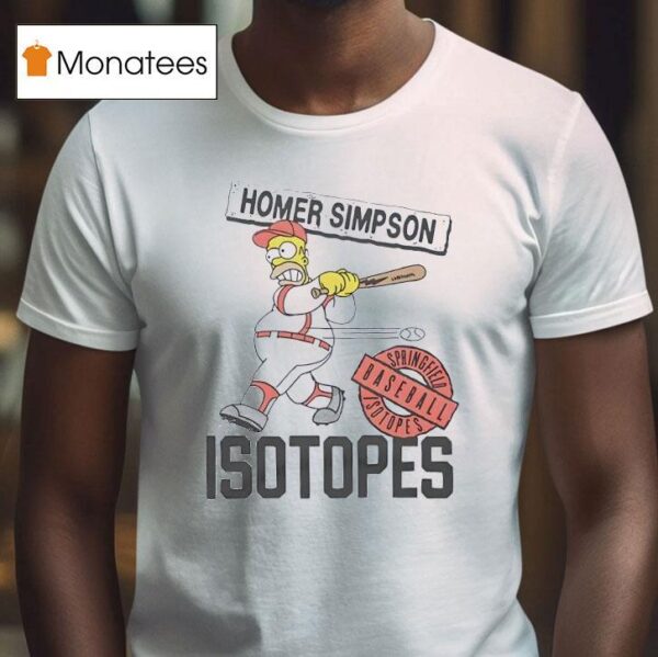 The Homer Springfield Isotopes T Shirt