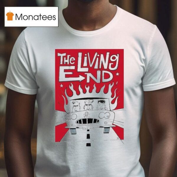 The Living End Cartoon Car T Shirt