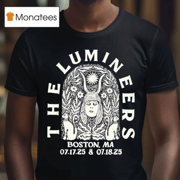The Lumineers In Fenway Park Boston Ma T Shirt