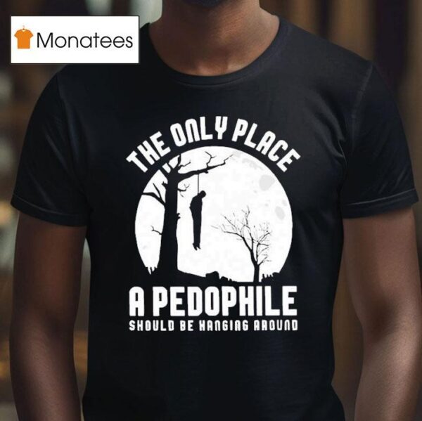 The Only Place A Pedophile Should Be Hanging Around T Shirt