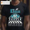 The Philadelphia Eagles Thank You For The Memories Signatures T Shirt