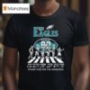 The Philadelphia Eagles Nd Anniversary Thank You For The Memories Road Abbey Signatures T Shirt