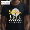 The Pittsburgh Slers Friends Road Abbey Walking T Shirt