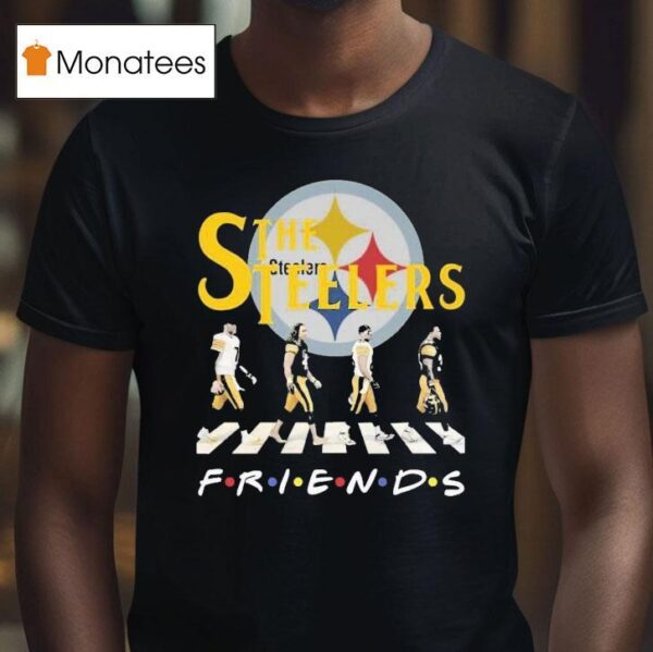 The Pittsburgh Slers Friends Road Abbey Walking T Shirt