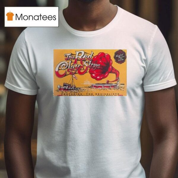 The Red Clay Strays Orange Beach Al July Live T Shirt