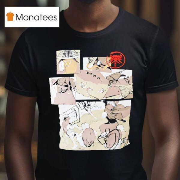The Witcher Ronin Battle T Shirt