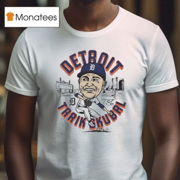Tigers Tarik Skubal Signature T Shirt