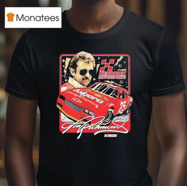 Tim Richmond Folgers Hendrick Motorsports Nascar T Shirt