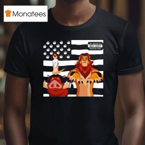 Timon Pumbaa And Simba Lion King Outkast Stankonia T Shirt