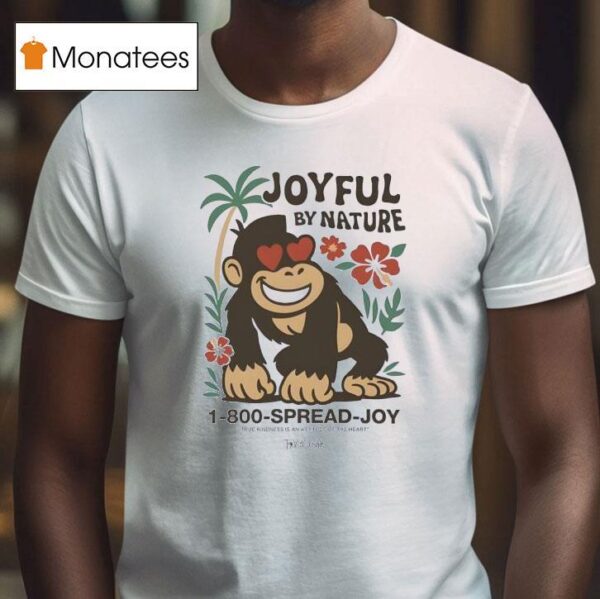 Tism Joyful By Nature Island Monkey T Shirt