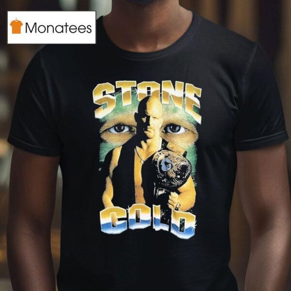 Travis Kelce Wearing Stone Cold Steve Austin Eyes T Shirt