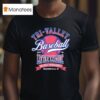 Tri Valley Baseball Little League Majors Tournament Estd T Shirt