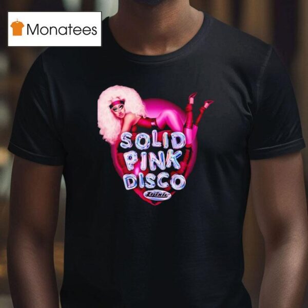 Trixie Mattel Solid Pink Disco Balloon Hear T Shirt