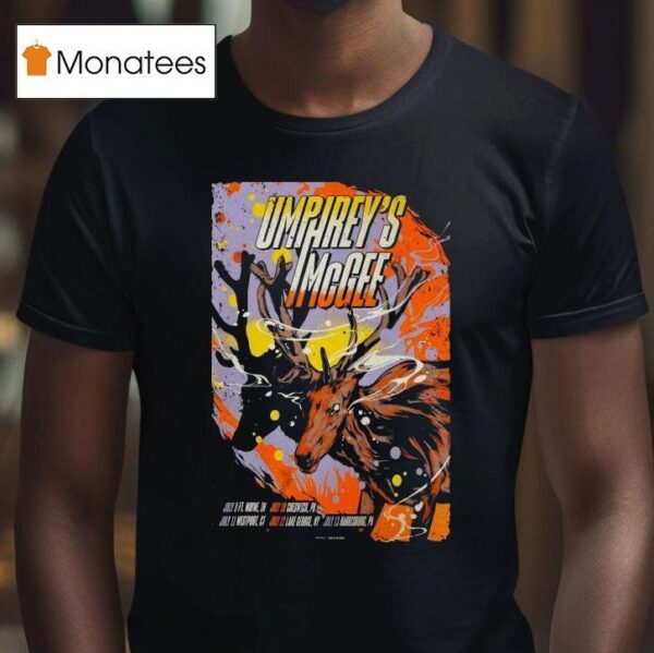 Umphrey S Mcgee Show July Deer T Shirt