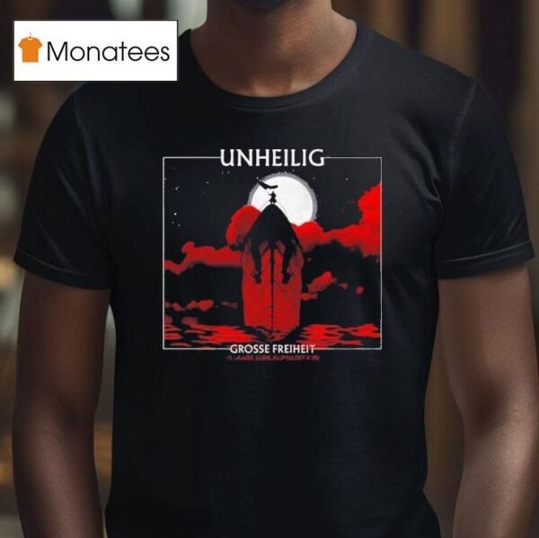 Unheilig Grosse Freiheit Anniversary T Shirt