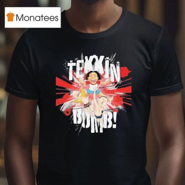 Urayasu Tekkin Kazoku X Hiromu Takahashi Tekkin Bomb T Shirt