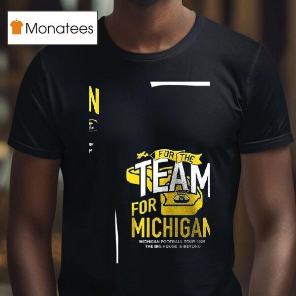 Valiant University Of Michigan Football For The Team For Michigan T Shirt
