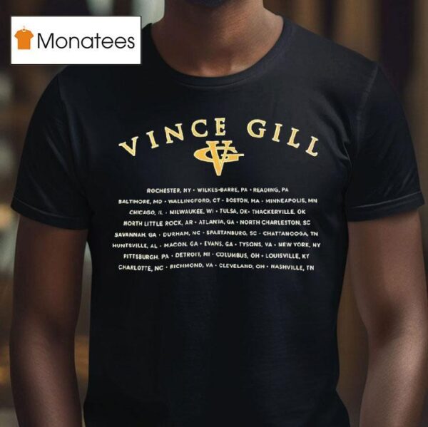 Vince Gill Logo T Shirt
