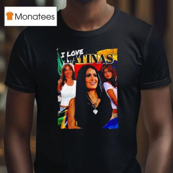 Vintage Og Three I Love Latinas T Shirt