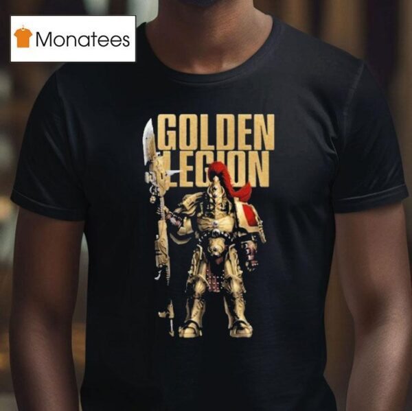 Warhammer Adeptus Custodes Golden Legion T Shirt