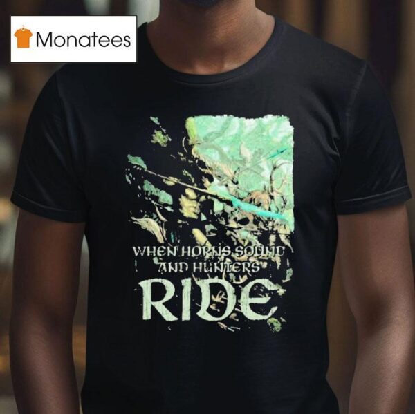 Warhammer The Old World Wood Elf Realms Hunters Ride T Shirt