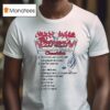 Warren Lotas Bachelor Party Bachelor Party Checklis T Shirt
