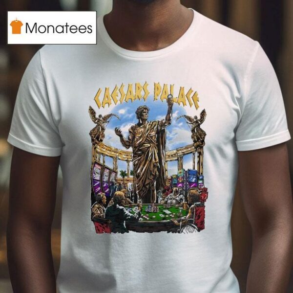 Warren Lotas Caesars Palace Palatial Statue T Shirt