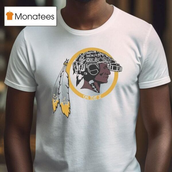 Washington Commanders Redskins On The X Masco T Shirt