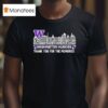 Washington Huskies City Skyline All Names Of Legend Thank You For The Memories T Shirt