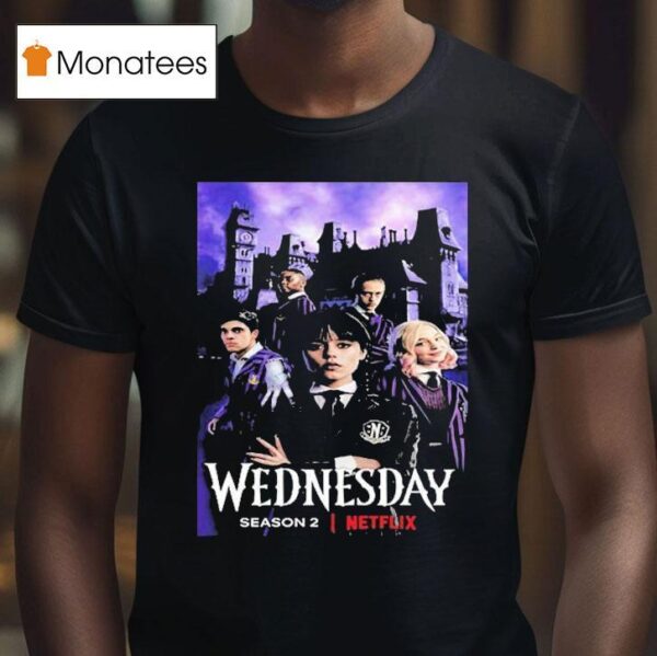 Wednesday Season Premiere On Netflix On August T Shirt