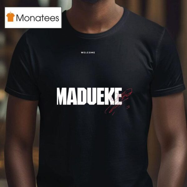 Welcome Noni Madueke Arsenal Signature T Shirt