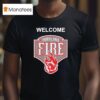 Welcome The Portland Fire Logo T Shirt