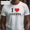 Will Ferrell I Love Gnesta T Shirt
