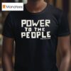 Willy Chavarria Power To The People T Shirt