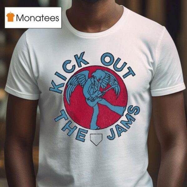 Winged Man Kick Out The Jams T Shirt