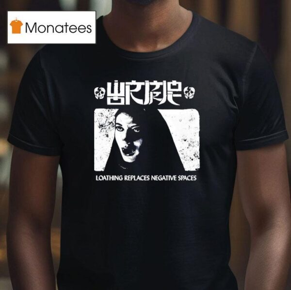 Wormrot Loathing Replaces Negative Spaces T Shirt