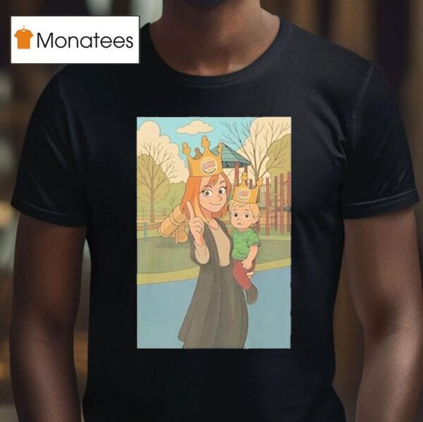Wp Queen Of The Playground Burger King T Shirt
