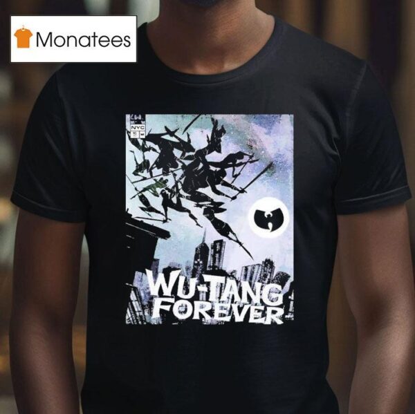 Wu Tang Clan Nyc Pop Up On July Ninja Batman Comic Inspired T Shirt